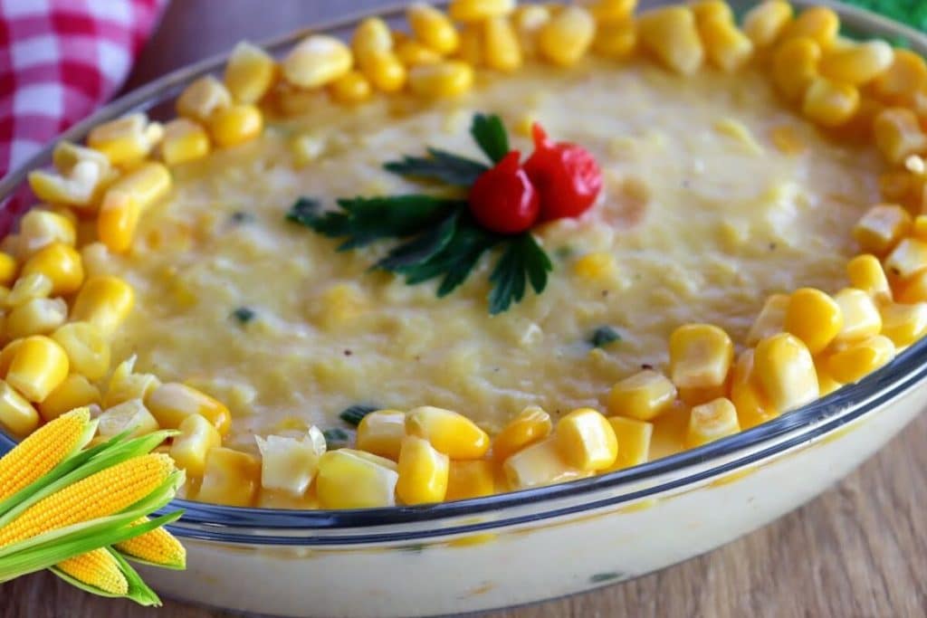 Creme de milho verde