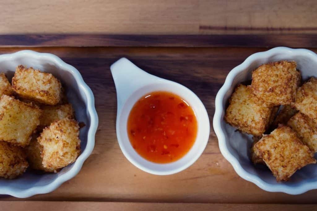 Dadinho de tapioca com mussarela