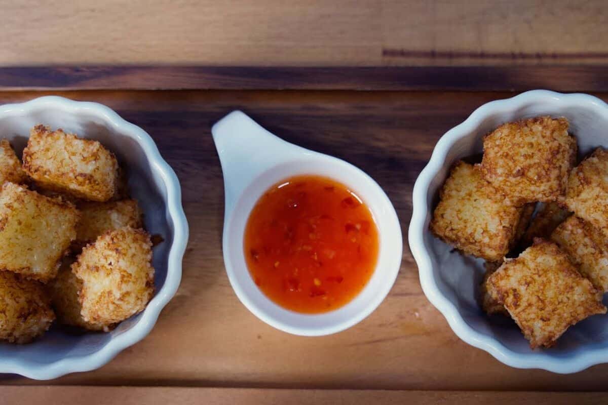 Dadinho de tapioca com mussarela