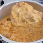 Macarrão cremoso de panela de pressão