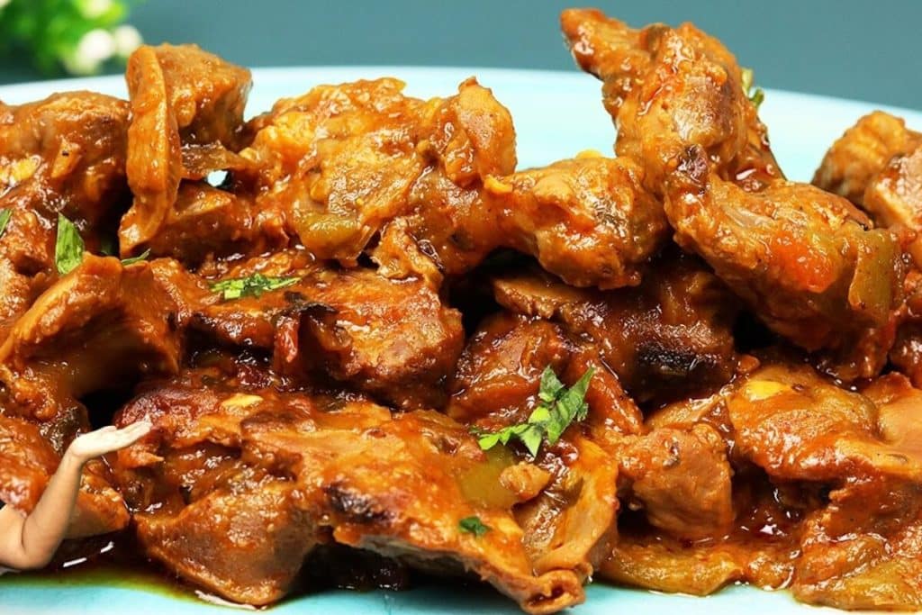 Moela na panela de pressão