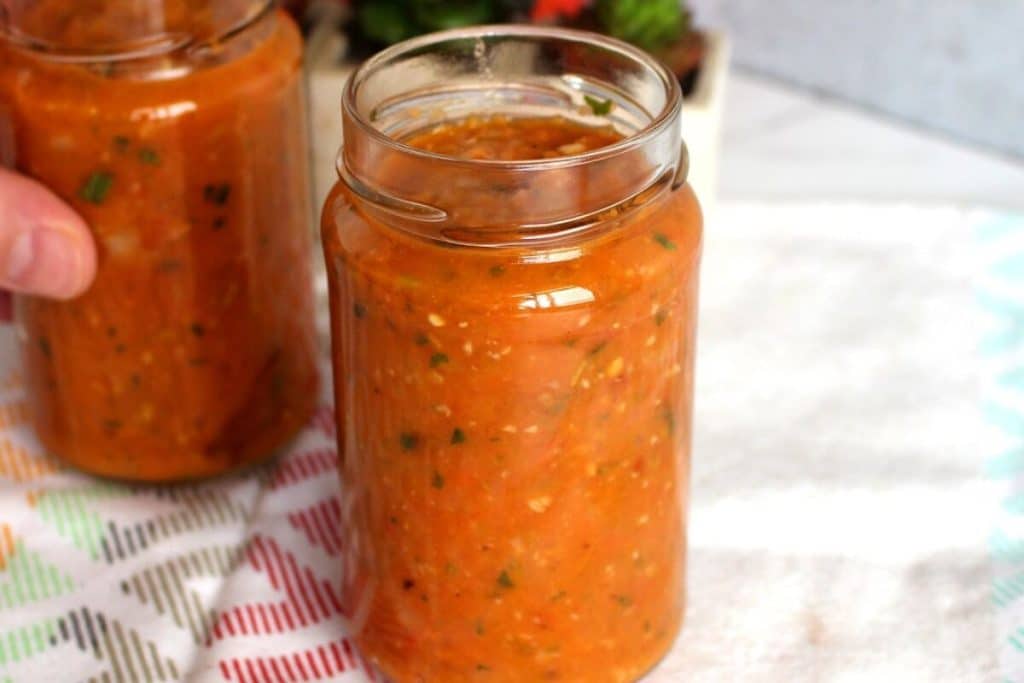 Molho de tomate na airfryer