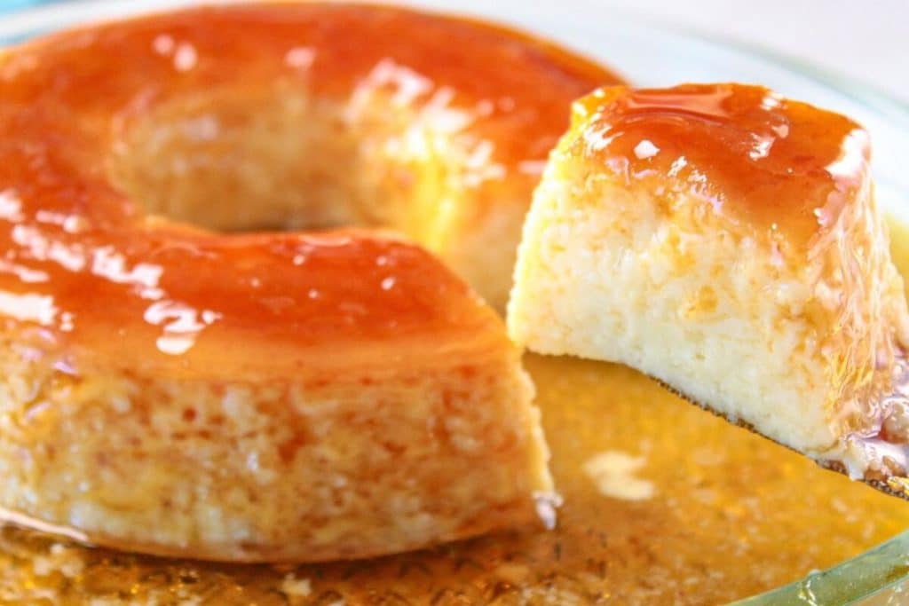 Pudim sem leite condensado