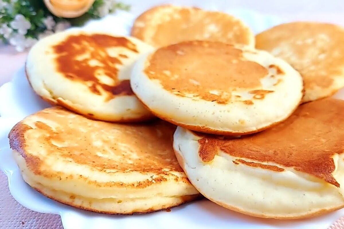 Panqueca americana fofinha, super macia e econômica, perfeita para o café da manhã 55 Panqueca americana fofinha