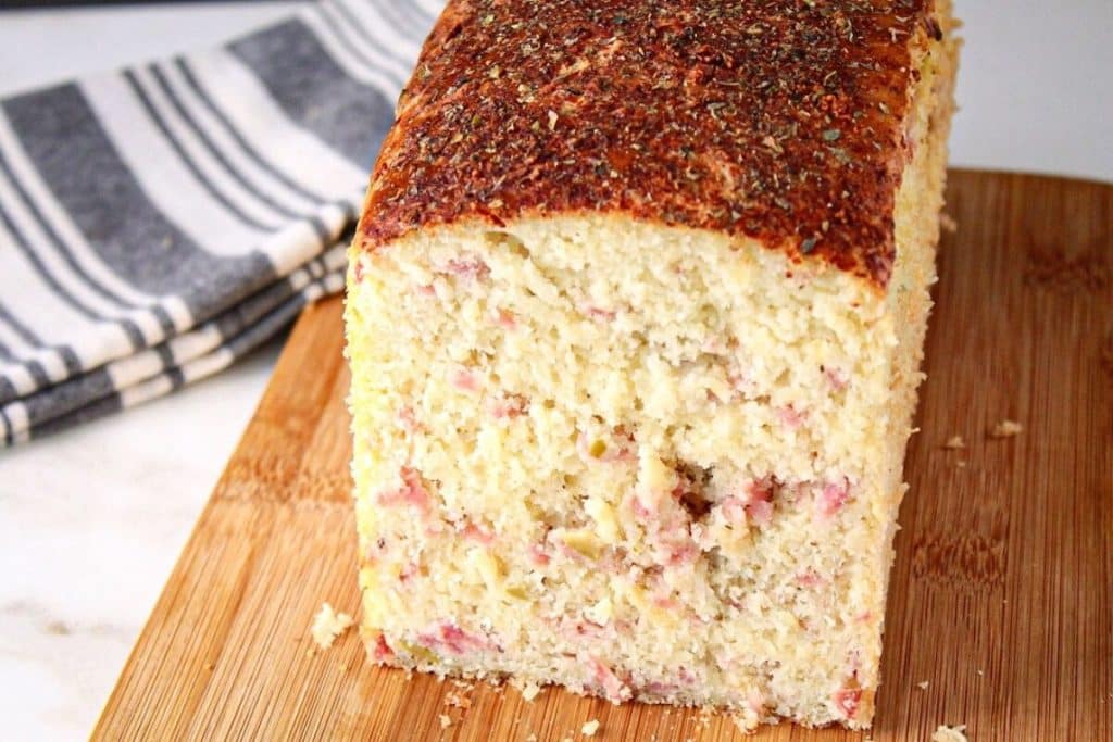 Pão caseiro de calabresa