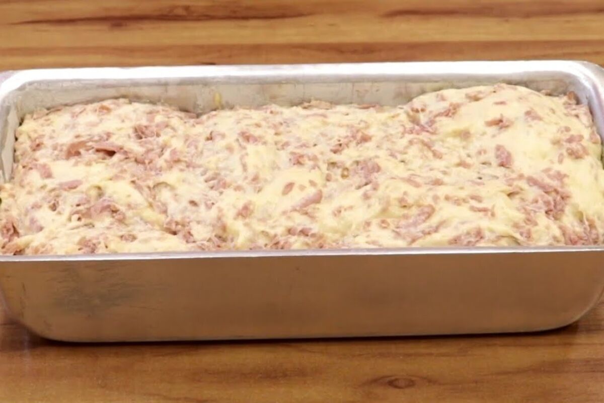 Pão de calabresa sem sovar