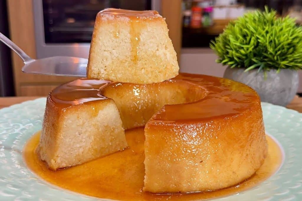 Pudim de pão amanhecido