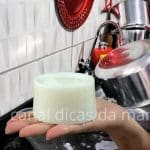 Pasta de brilho caseira