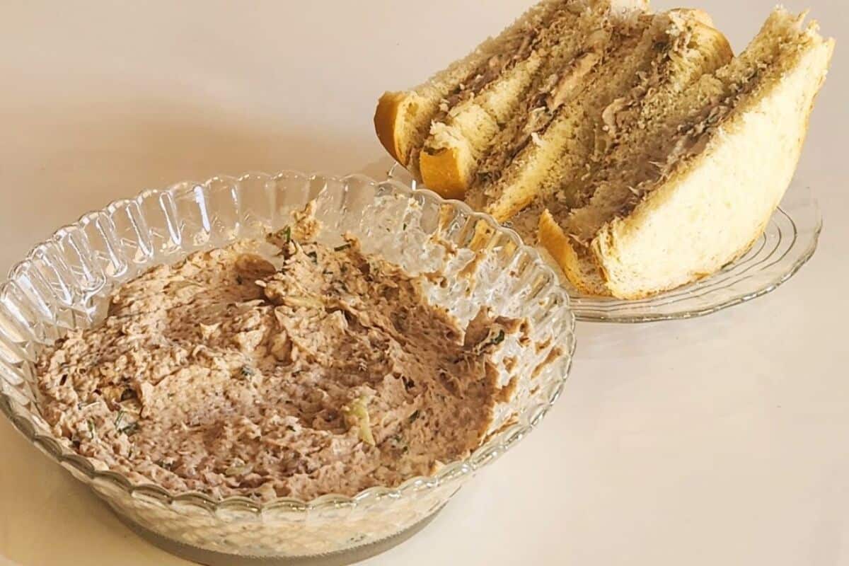 Patê de sardinha