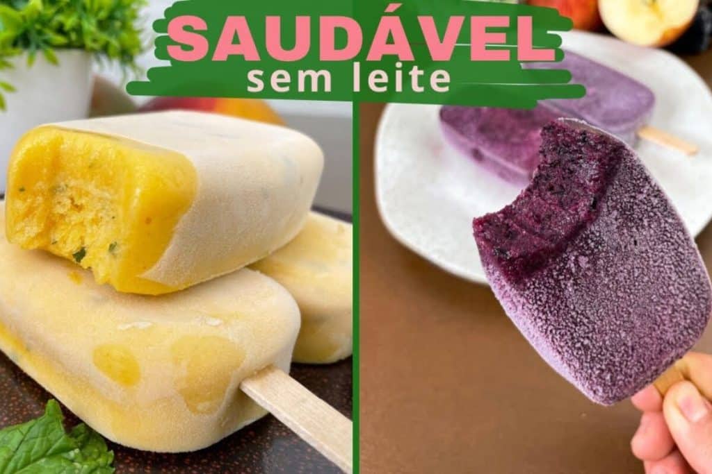 Picolé de frutas