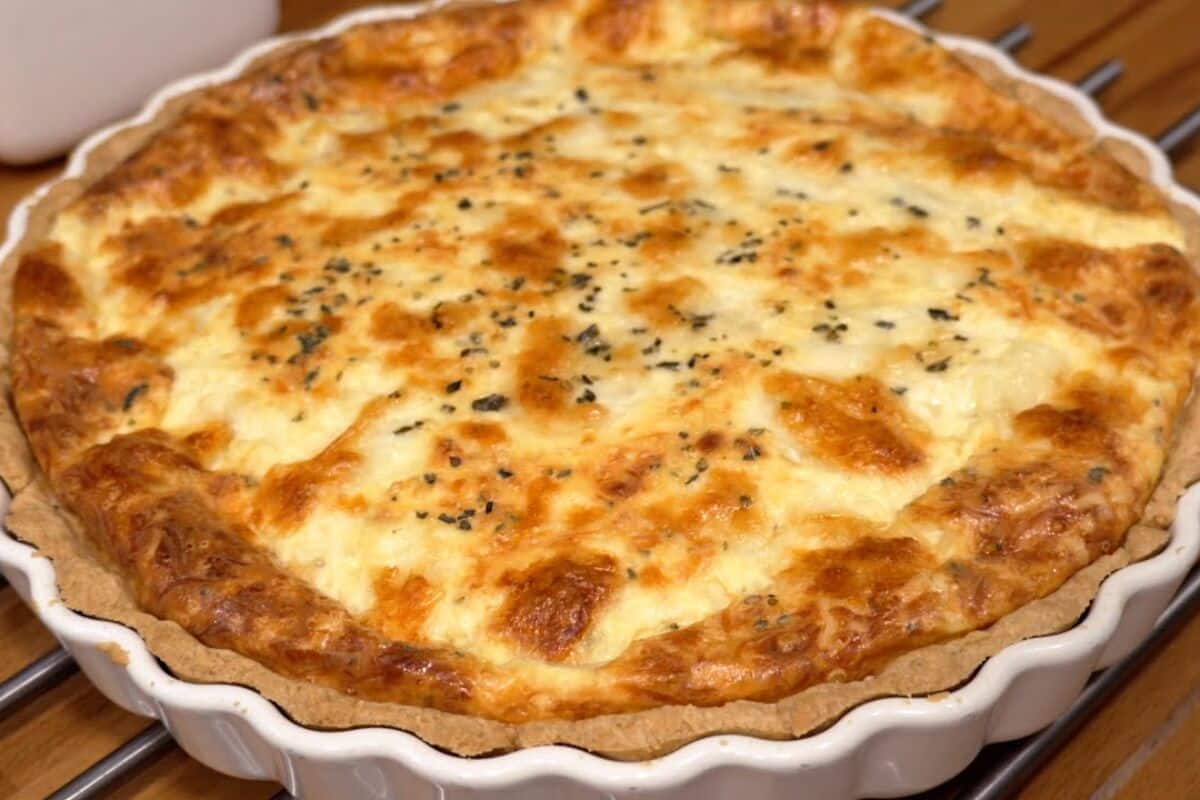 Quiche de queijo