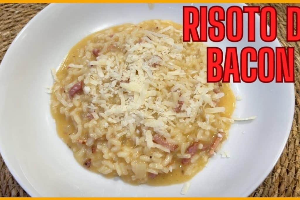 Risoto de bacon