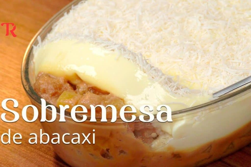 Sobremesa de abacaxi