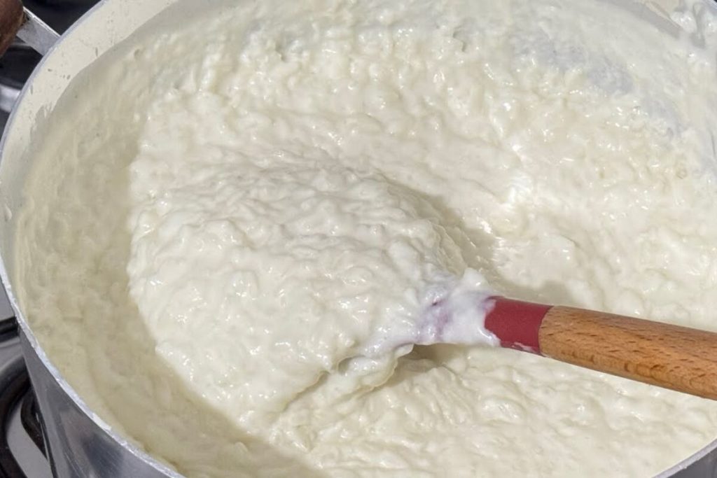Arroz de leite cremoso
