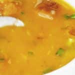 Caldo de mandioca mineiro