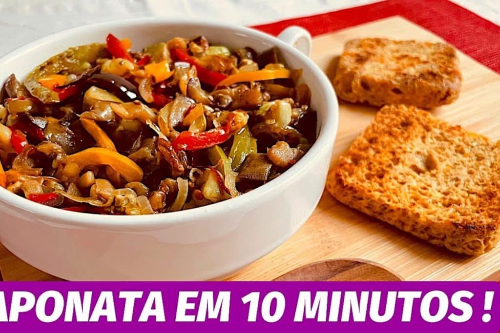 Caponata de berinjela