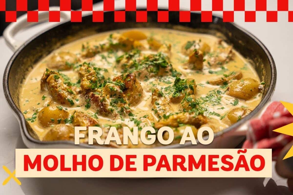 Frango ao molho de parmesão