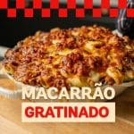 Macarrão gratinado
