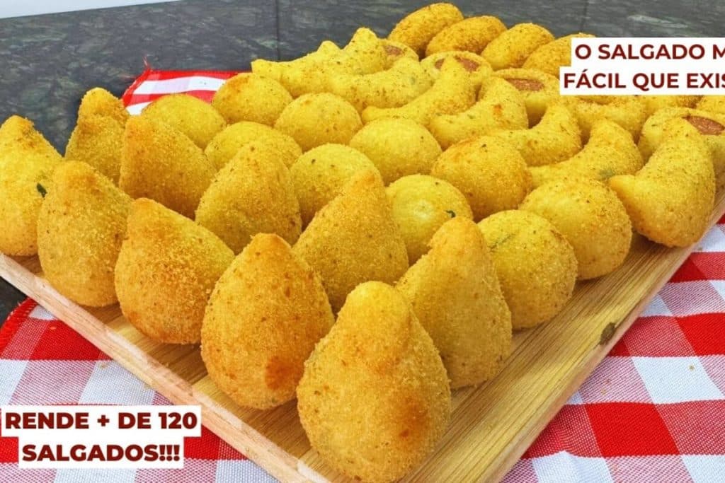 Massa de salgado frito