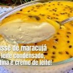 Mousse de maracujá