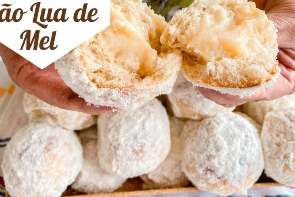 Pãozinho lua de mel recheado
