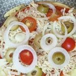 Pizza Fit de frigideira