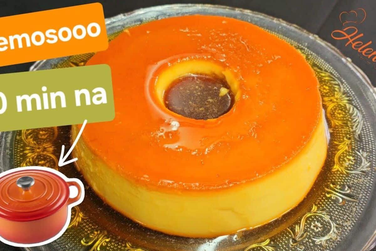 Pudim sem leite condensado