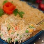 Salpicão de frango cremoso