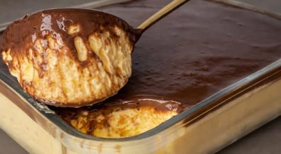 Sobremesa de maracujá