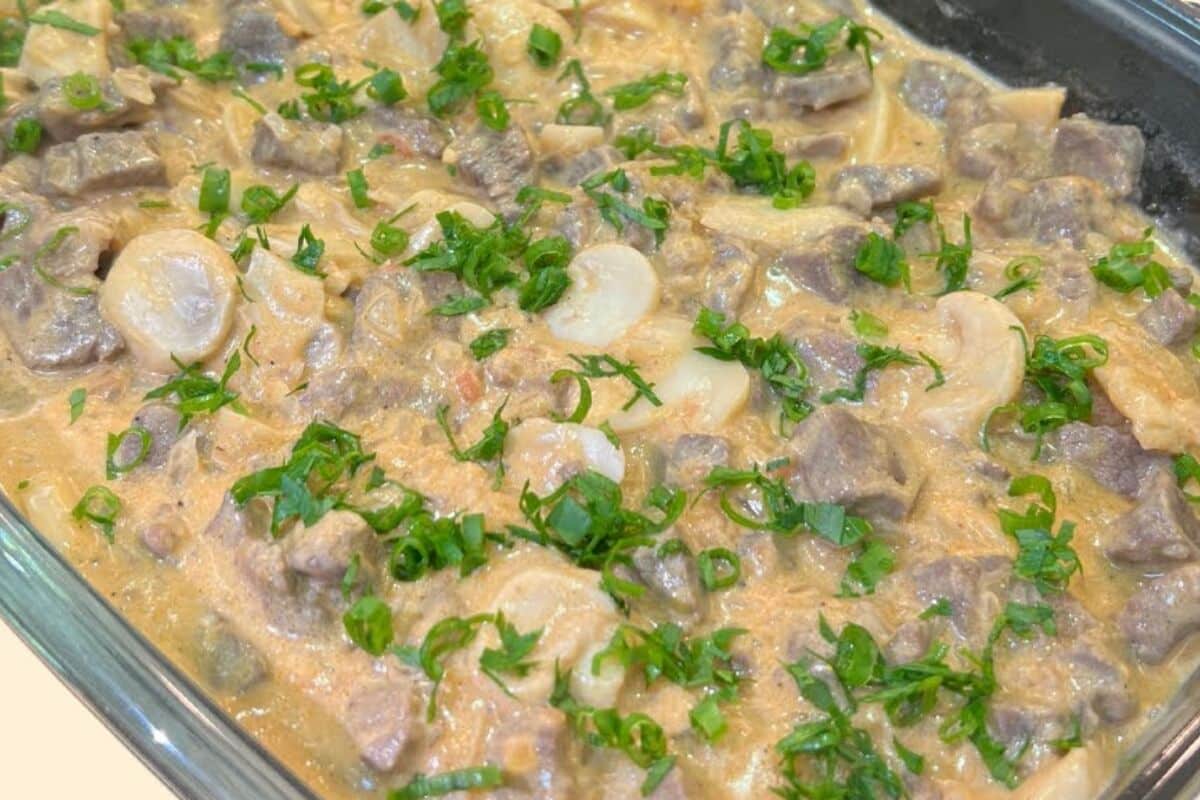 Strogonoff de carne