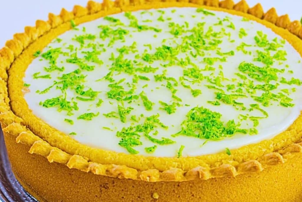 Torta de limão cremosa
