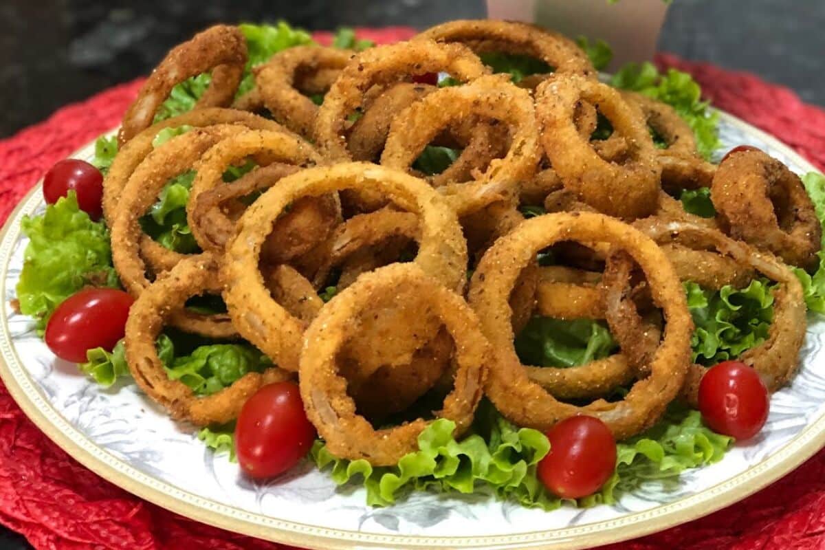Anéis de cebola do Outback