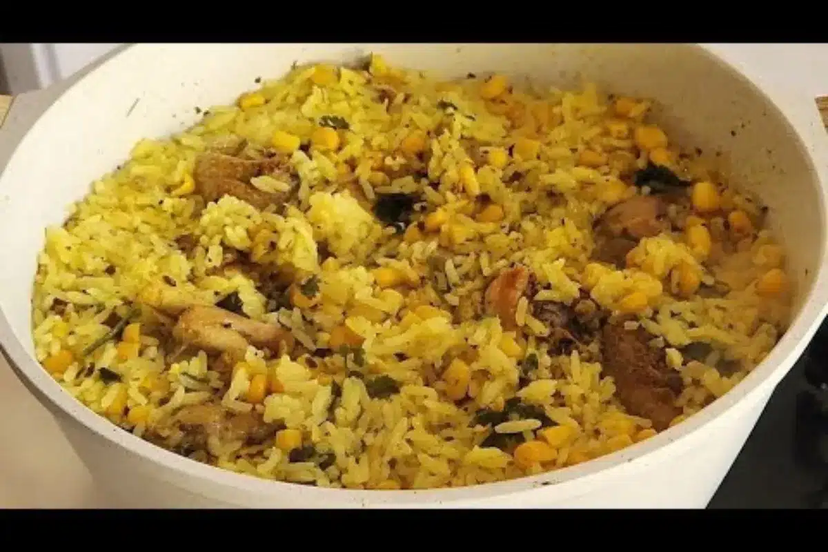 Arroz com frango