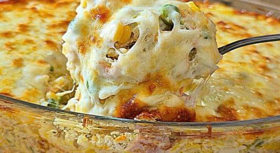Arroz de forno cremoso