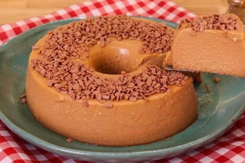 Brigadeirão de doce de leite