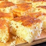 Bolo cocada sem farinha de trigo