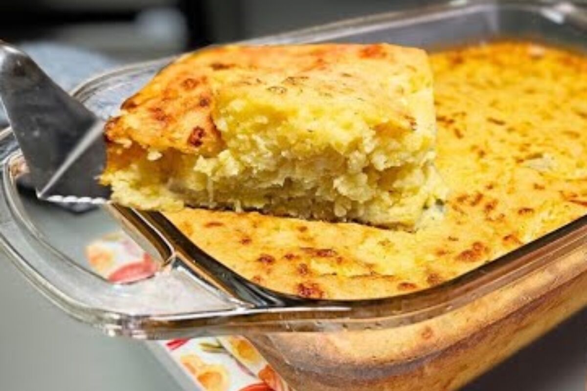 Sopa paraguaia de milho