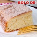 Bolo de chuva assado