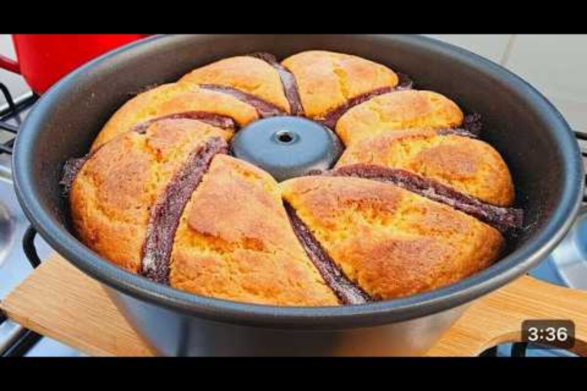 Bolo de fubá sem trigo