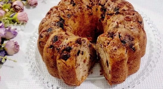 Bolo de maçã