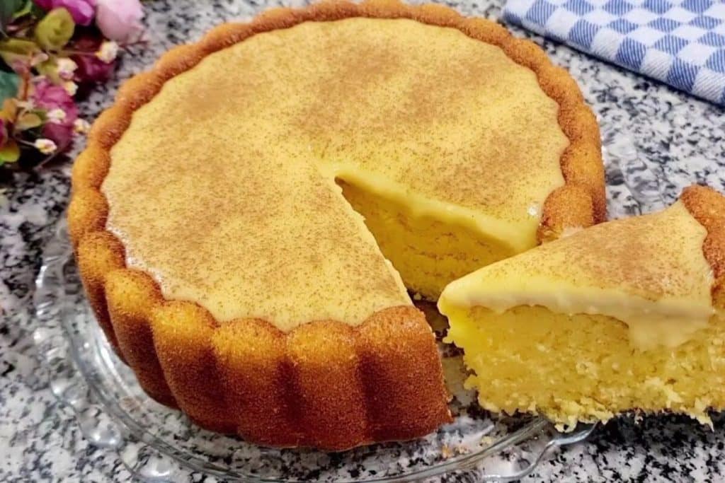 Bolo de milho sem farinha de trigo