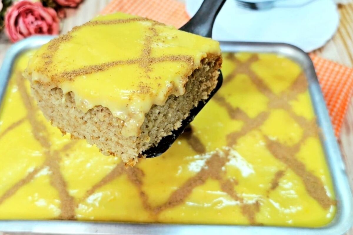 Bolo indiano com farinha de rosca