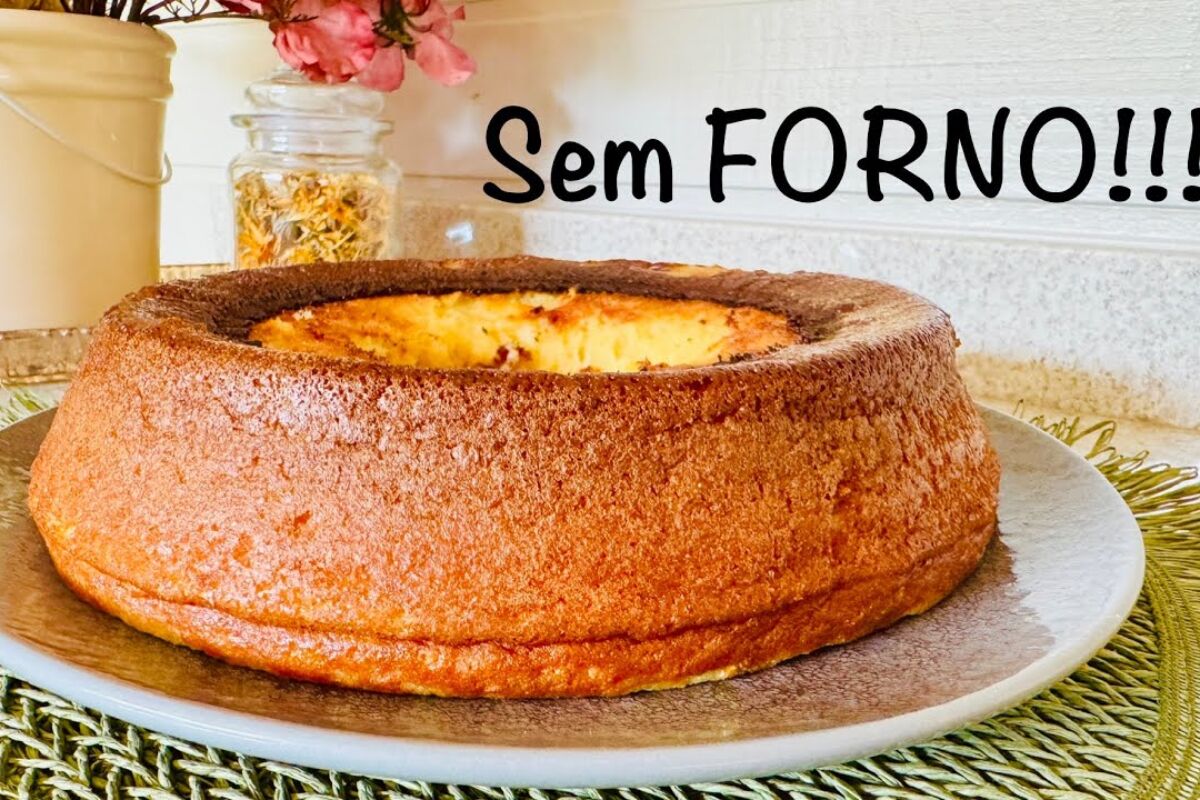 Bolo sem glúten