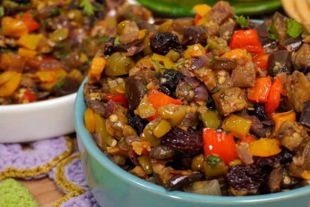 Caponata de berinjela