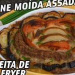 Carne moída assada