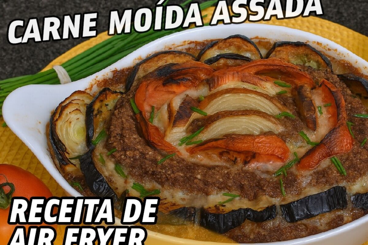Carne moída assada