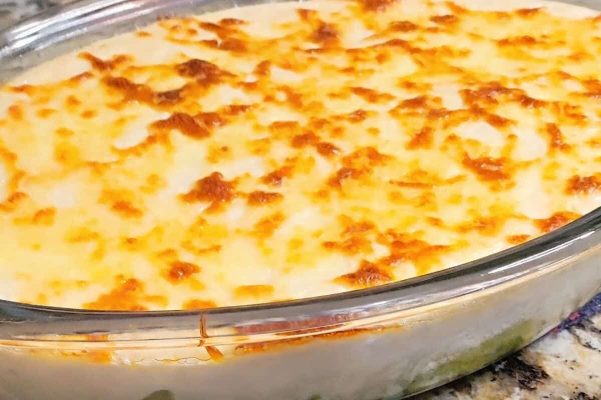Chuchu gratinado
