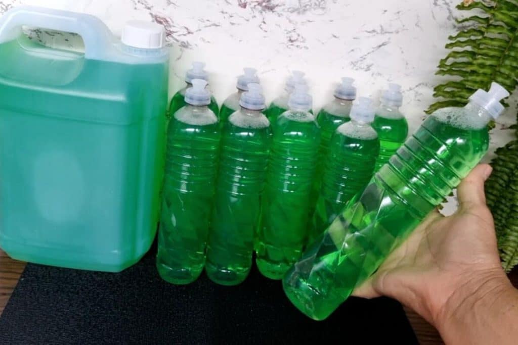 Detergente caseiro