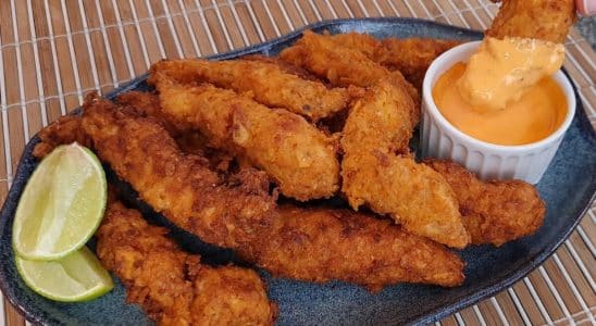 Frango crocante com Doritos