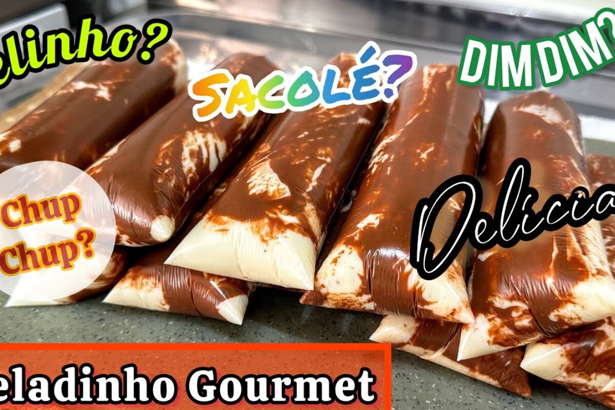 Geladinho gourmet cremoso